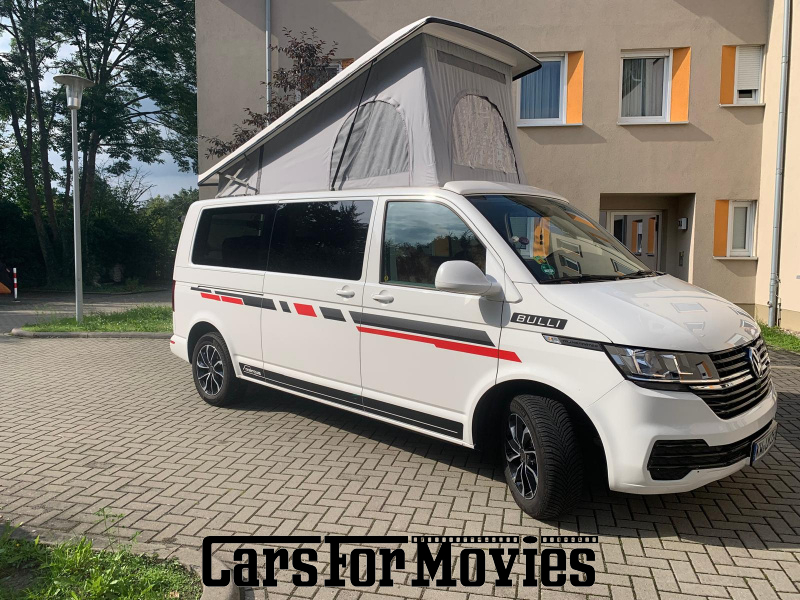 CarsForMovies | Volkswagen T5 Camper 2022 Deutschland Weiß Grau Zivilfahrzeug Wohnmobil DE - Berlin 7782 